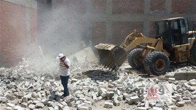 بالصور.. تنفيذ 12 حالة تعدٍ على أملاك الدولة بالغردقة