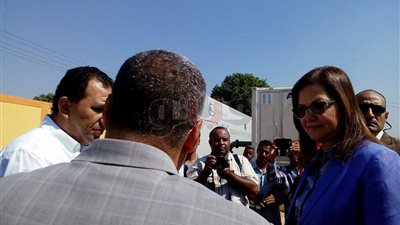 وزيرة التخطيط تصل الأقصر