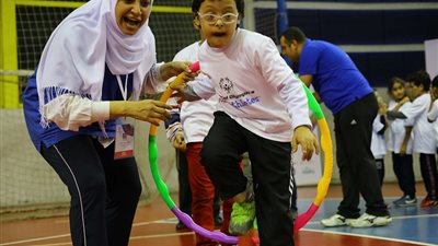 وزراء ونجوم الفن في حفل إفطار الأولمبياد الخاص