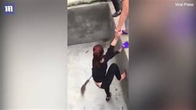 بالفيديو والصور.. فأر يطارد امرأة بطريقة مرعبة