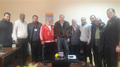 قطاع الناشئين بالمقاولون يحتفل بعيد ميلاد علاء نبيل