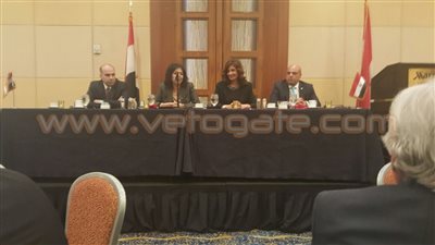 وزيرة الهجرة تلتقى أعضاء الجالية المصرية بولاية لوس أنجلوس