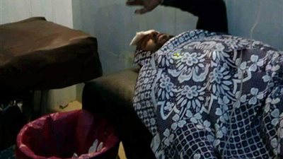 إصابة سائق بسبب النوة الجوية في دمياط (صور)