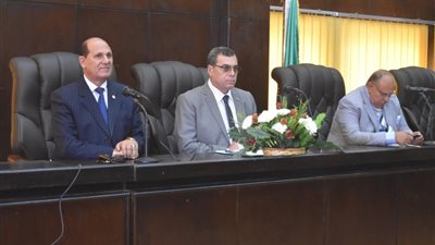 افتتاح نموذج محاكاة مجلس المحافظين في الفيوم