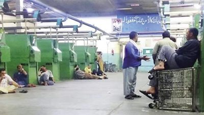 انضمام عمال 5 أقسام بـ«غزل المحلة» للإضراب للمطالبة بالمستحقات