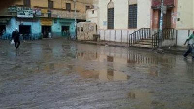 الأمطار تتسبب فى انقطاع المياه بالأقصر!