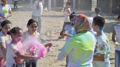 بالصور.. انطلاق مهرجان «الألوان بالهندي» ببورسعيد