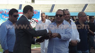 بالصور.. منطقة القاهرة لكرة القدم تكرم نبيل وسويلم وأبوعلي