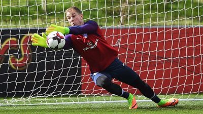 بالصور.. منتخب إنجلترا يختتم تدريباته استعدادا لمواجهة ألمانيا