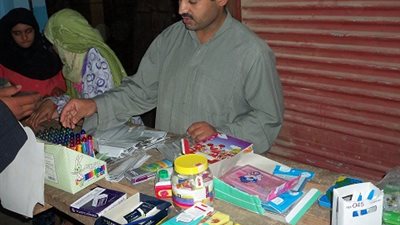 تنظيم معرض مستلزمات المدارس بأرض المعارض