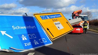 قتلى وفوضى عارمة في المواصلات بسبب «فريدريكيه»