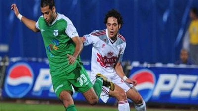 بعد نصف ساعة.. المصري يواصل تهديد مرمى الزمالك