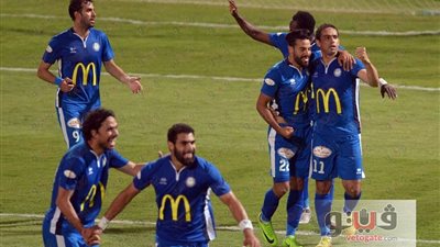 فرحة عارمة للاعبي سموحة بالفوز على الاتحاد