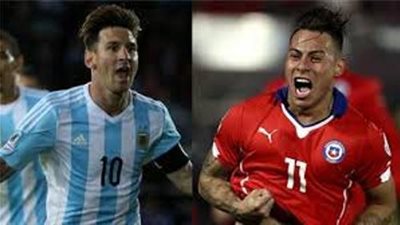 تعادل الأرجنتين وتشيلي بعد مرور 60 دقيقة من نهائي «كوبا أمريكا»