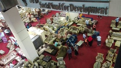 مليون و200 ألف جنيه حجم مبيعات معرض أثاث دمياط