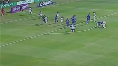 سموحة يتقدم بهدف أمام الزمالك بالشوط الأول