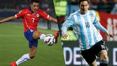 التعادل السلبي يسيطر على مباراة «الأرجنتين وتشيلي» بعد مرور 75 دقيقة