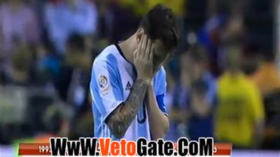 بالفيديو.. انهيار «ميسي» من البكاء بعد خسارة «كوبا أمريكا»