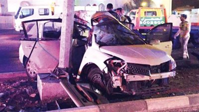 مصرع 3 إماراتيين في حادث سير مروع (صورة)