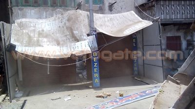 بالصور.. إزالة 11 حالة بناء مخالف بغرب شبرا الخيمة