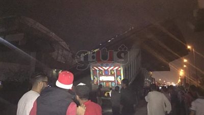 تحويلات مرورية على طريق القاهرة الإسكندرية بعد سقوط كوبري بقليوب