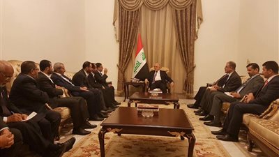 بالصور..العبادي يشيد بتشكيل المجلس السياسي في اليمن
