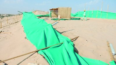 مخيم شتوى للحرية والعدالة بشمال سيناء