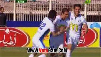 بالفيديو.. «رؤوف» يتعادل بالهدف الثاني لسموحة في مرمى المقاصة