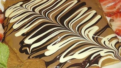 طريقة إعداد «تورتة كريب الشيكولاتة بالفواكه»