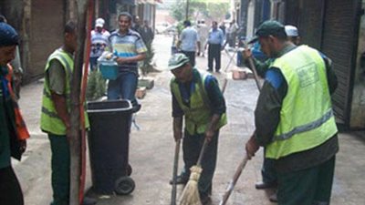حي السيدة زينب يرفع كفاءة ومستوى نظافة «قلعة الكبش»