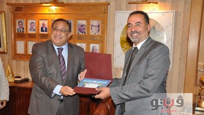 مجلس جامعة حلوان يكرم الفائزين بجوائز الدولة التشجيعية لـ2016