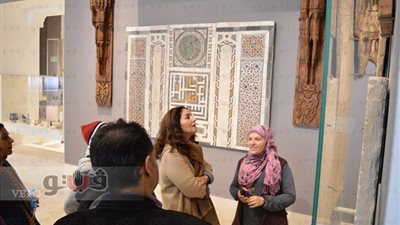 بالصور.. الشيخة أفراح مبارك الصباح تزور متحف الفن الإسلامي