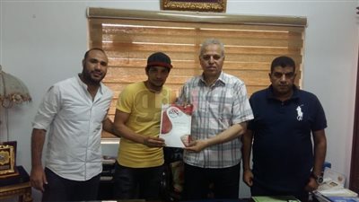 محمد مسعد يوقع للإنتاج الحربي في صفقة انتقال حر لمدة موسمين