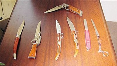 ضبط ورشة تصنيع أسلحة بيضاء في بولاق أبوالعلا