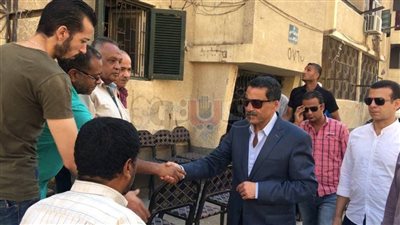 مدير أمن الإسماعيلية يقدم واجب العزاء لأسرة الشهيد «كانوشا»