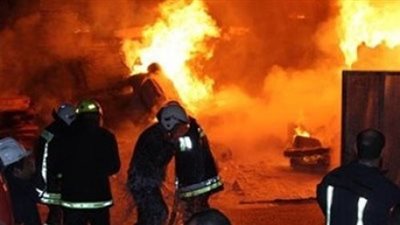 ندب الأدلة الجنائية لمعاينة حريق فندق «أمون»