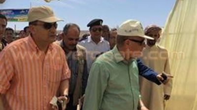 بالصور.. وزير الزراعة ومحافظ جنوب سيناء يتفقدان مزرعة الزيتون بالطور