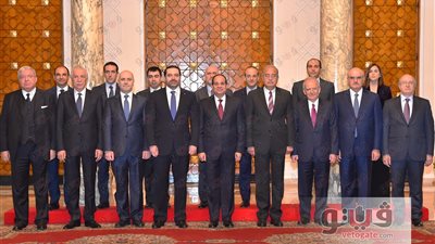 سعد الحريري: حريصون على زيادة التبادل التجاري مع مصر