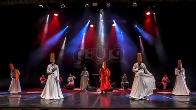 «المولوية المصرية» تبدع في أمسية روحانية بمكتبة الإسكندرية (صور)