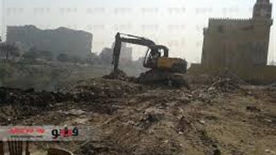 حمله إزالة التعديات على ترعة سيناء شرق قناة السويس