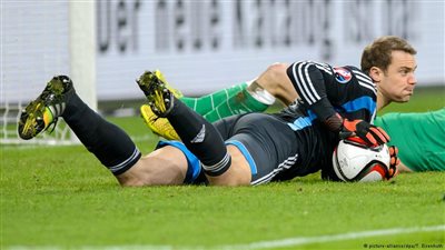 مانويل نوير يمنح المانشافت رقما قياسيا جديدا في اليورو