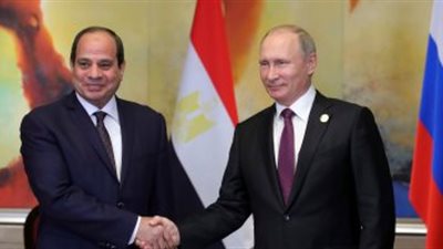 تفاصيل مكالمة السيسي وبوتين لتعزيز التعاون المشترك