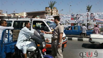 عسكري المرور بقنا.. فريسة الحرارة الشديدة والصيام في نهار رمضان