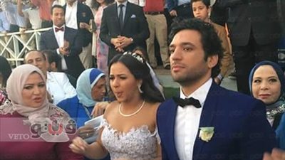 بالفيديو.. عمرو يوسف وشيكو يرقصان على «صباح بغاشة» بفرح الرداد وإيمي