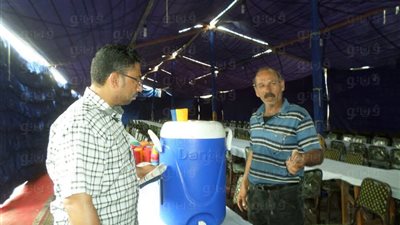 ضواحي بورسعيد تكثف أعمال النظافة حول موائد الرحمن