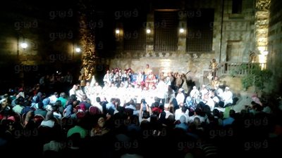 بالصور.. حفلة سماع بالغوري تتحول لـ«تظاهرة فنية»