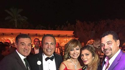 بالصور.. نجوم الفن والمجتمع في حفل زفاف نجلة أيمن يونس
