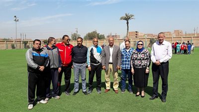 علاج 8 تلاميذ مصابين بالقلب بحملة الموهوبين رياضيا في بني سويف