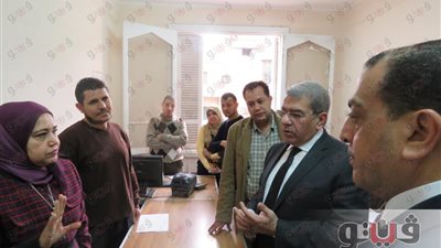 وزير المالية يتفقد مأموريات الضرائب بوسط القاهرة