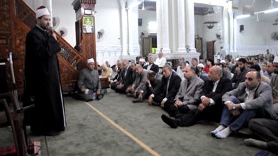 محافظ الجيزة يشهد الاحتفال بذكرى غزوة بدر بمسجد الصباح بالهرم (صورة)